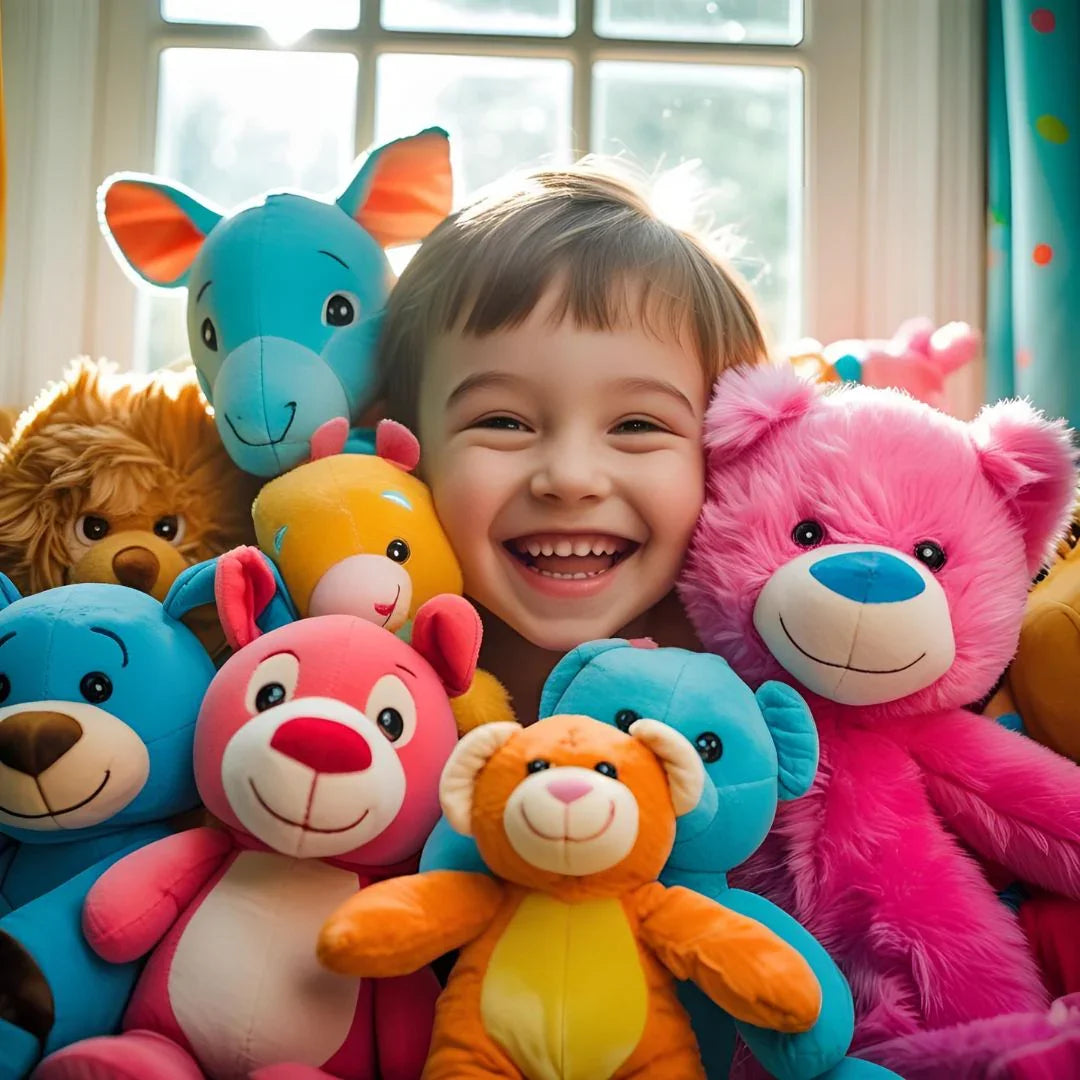 Bichos de Pelúcia: Companheiros Essenciais no Desenvolvimento Infantil