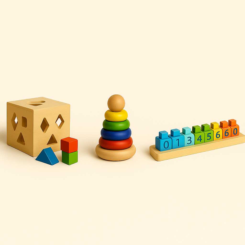 Brinquedos montessorianos por idade: o que oferecer em cada fase?