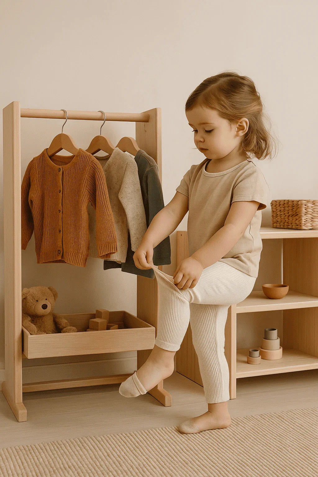 Como estimular a autonomia da criança com o método Montessori