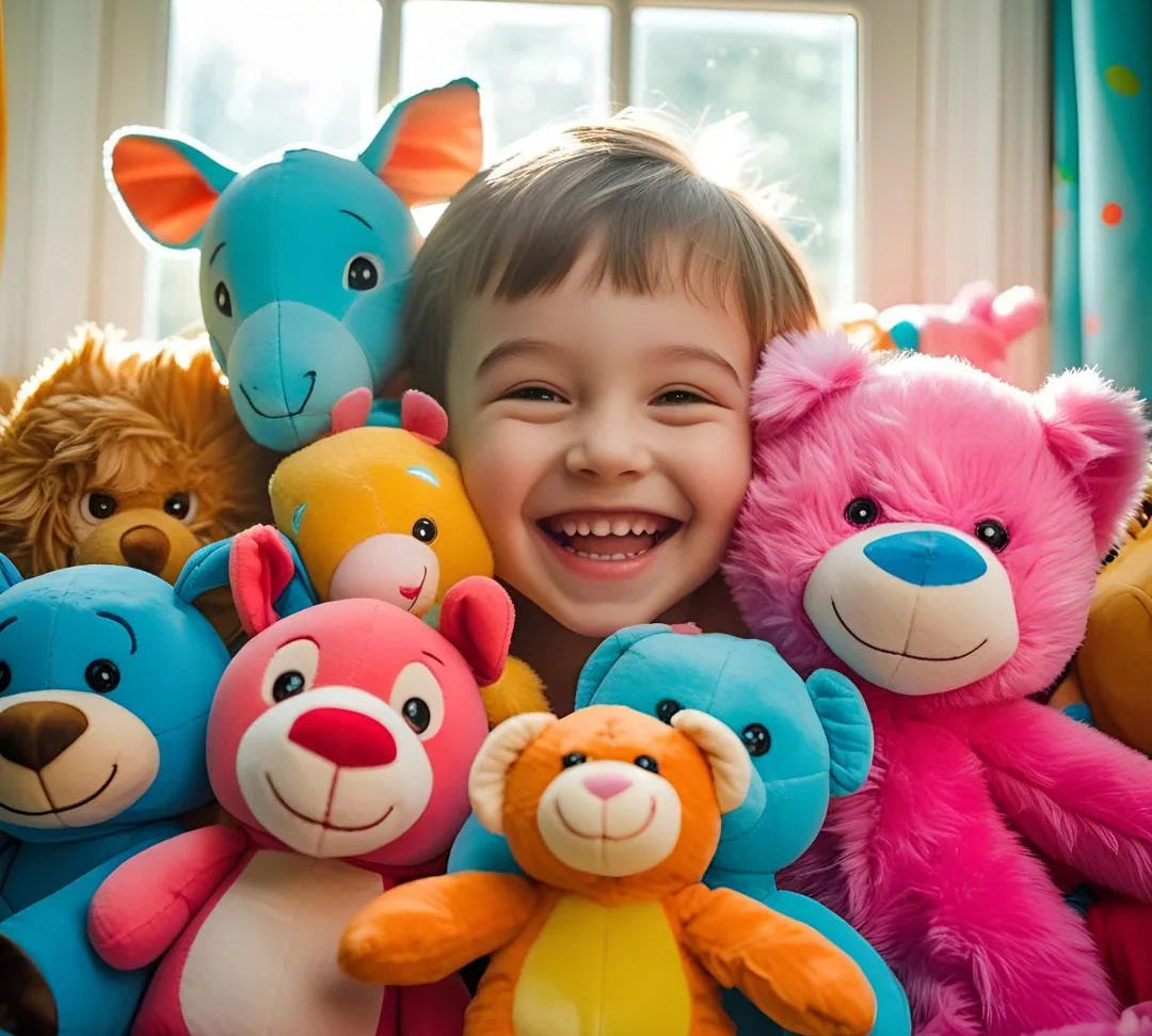 Bichos de Pelúcia: Companheiros Essenciais no Desenvolvimento Infantil
