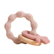 Mordedor de Silicone Montessori para Bebês
