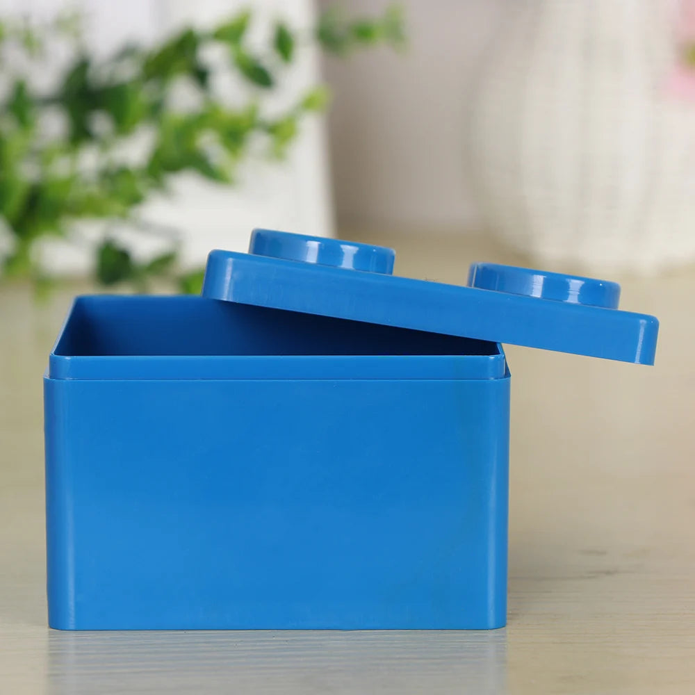 Caixa de Armazenamento Modular em Blocos de Plástico