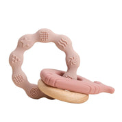 Mordedor de Silicone Montessori para Bebês