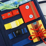 Placa Montessori de Atividades para Desenvolvimento Infantil