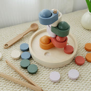 Brinquedo Montessori de Classificação e Coordenação Motora