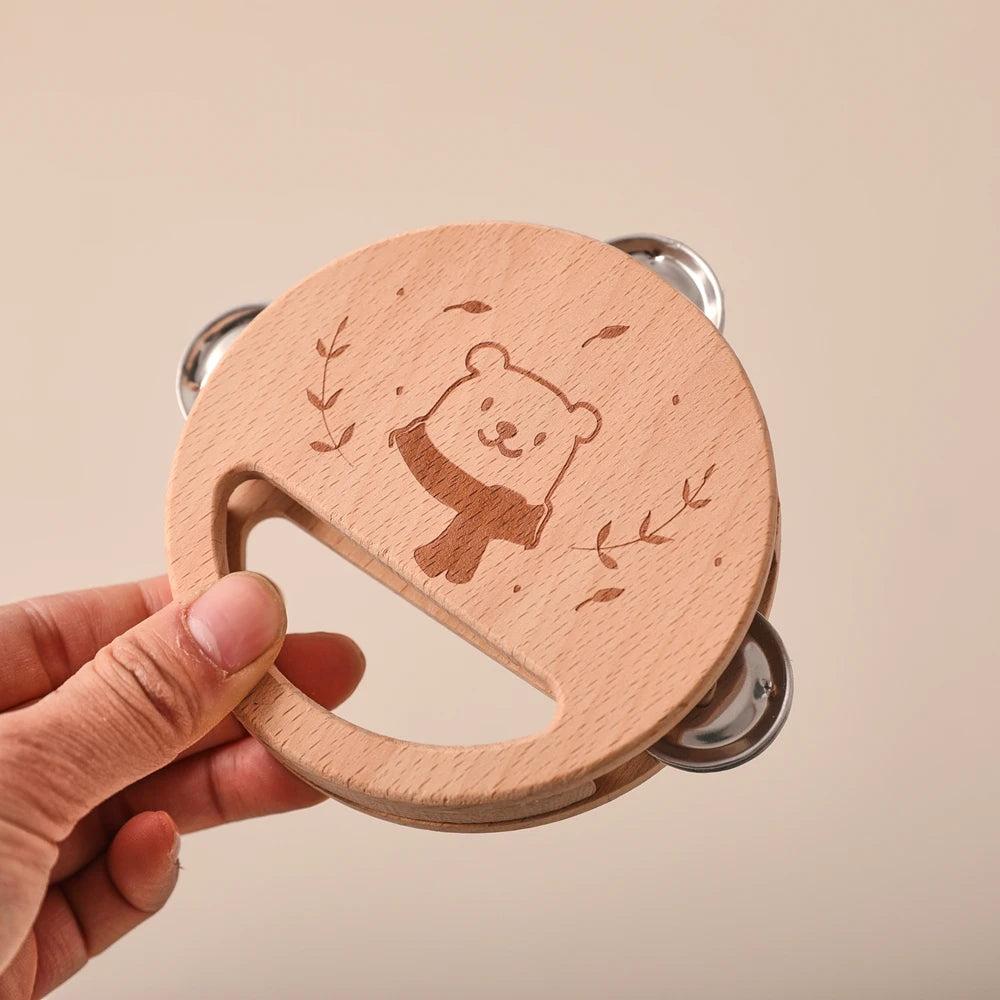 Conjunto Musical Montessori de Madeira para Bebês