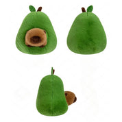 Grande Abacate Brinquedo De Pelúcia, Boneca Capivara, Capibala Travesseiro De Dormir, Presente De Férias Kawaii, Criativo Fruta Pano Boneca Almofada
