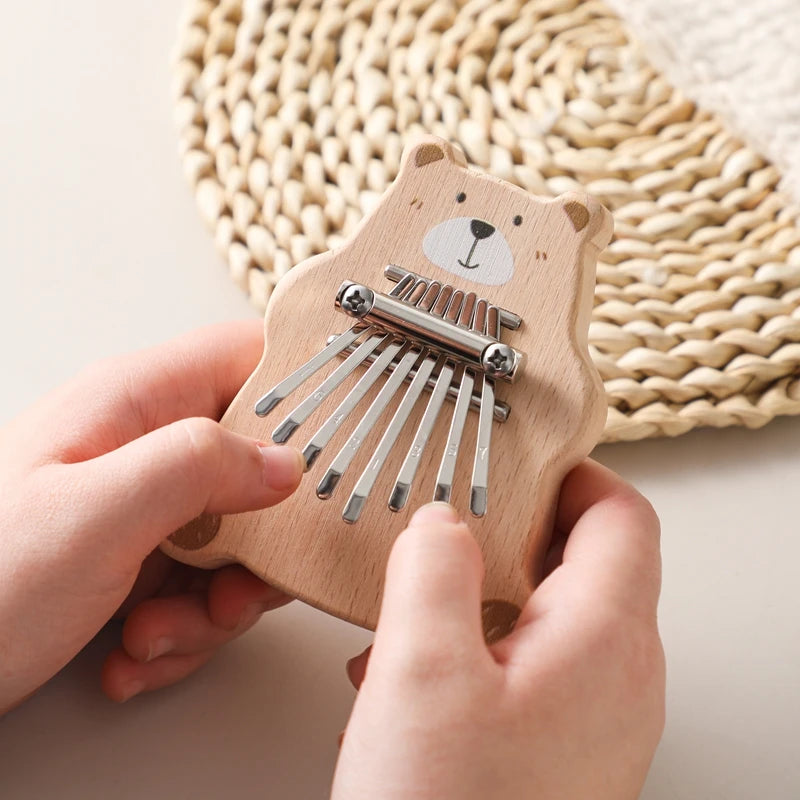 Conjunto Musical Montessori de Madeira para Bebês