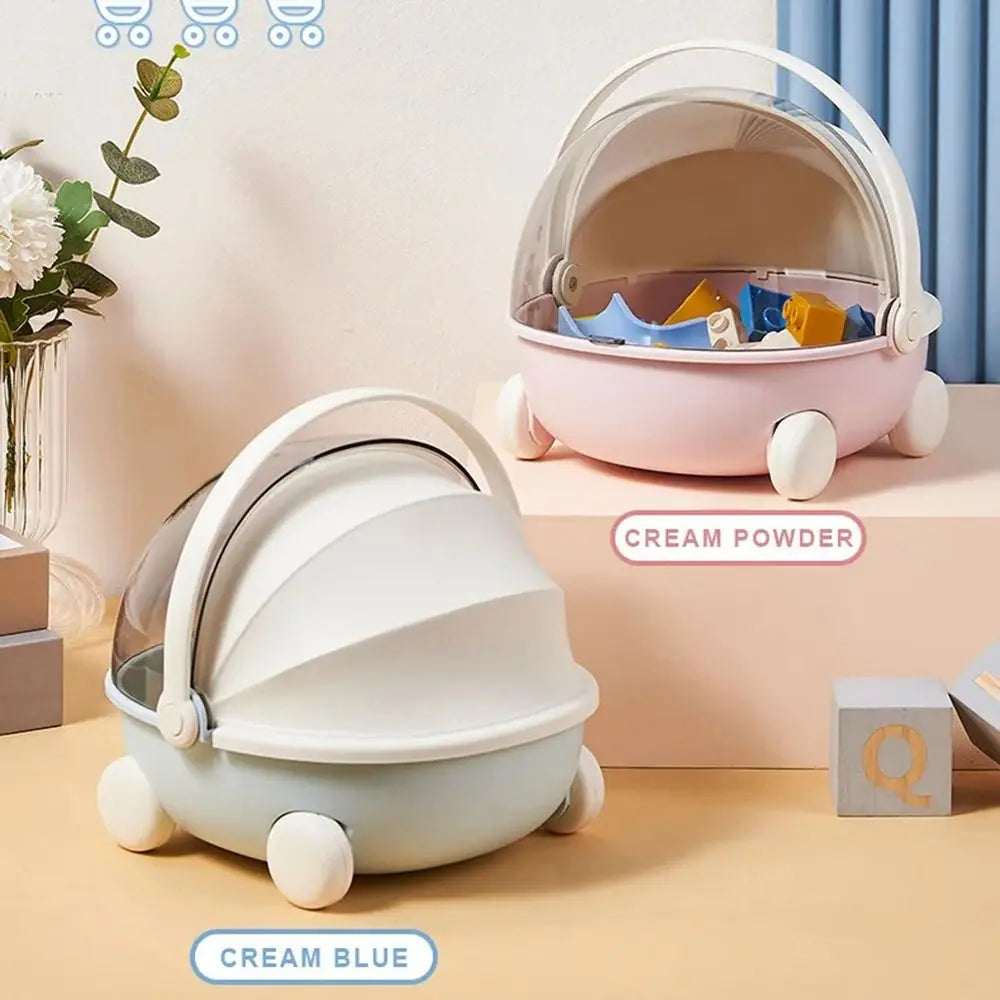 Caixa de Armazenamento Infantil em Forma de Berço