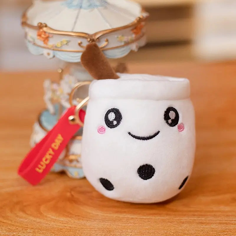 Chaveiro de Pelúcia Boba Tea 10 cm