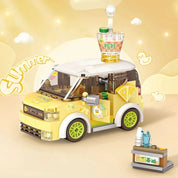 Peças de Montar Veículos Doces – Mini Carros Temáticos Estilo Food Truck e Carros de Festa