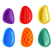 Conjunto Sensorial de Pedras de Silicone para Crianças - Alívio e Concentração