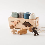 Blocos de Empilhamento de Madeira para Bebês, Carro Matching Learning, Forma Montessori, Blocos de Construção, Estrela e Lua, 0-3 Anos