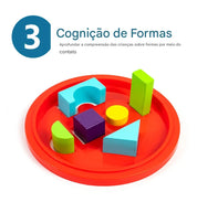 Blocos de Construção de Madeira Educativos - Explore a Criatividade