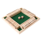 Jogo de Tabuleiro de Madeira