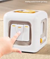 Cubo Sensorial Educativo 6 em 1 Montessori para Crianças