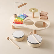 Instrumentos Musicais Montessori de Madeira para Crianças