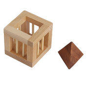 Brinquedo Educativo de Madeira – Caixa de Permanência Montessori