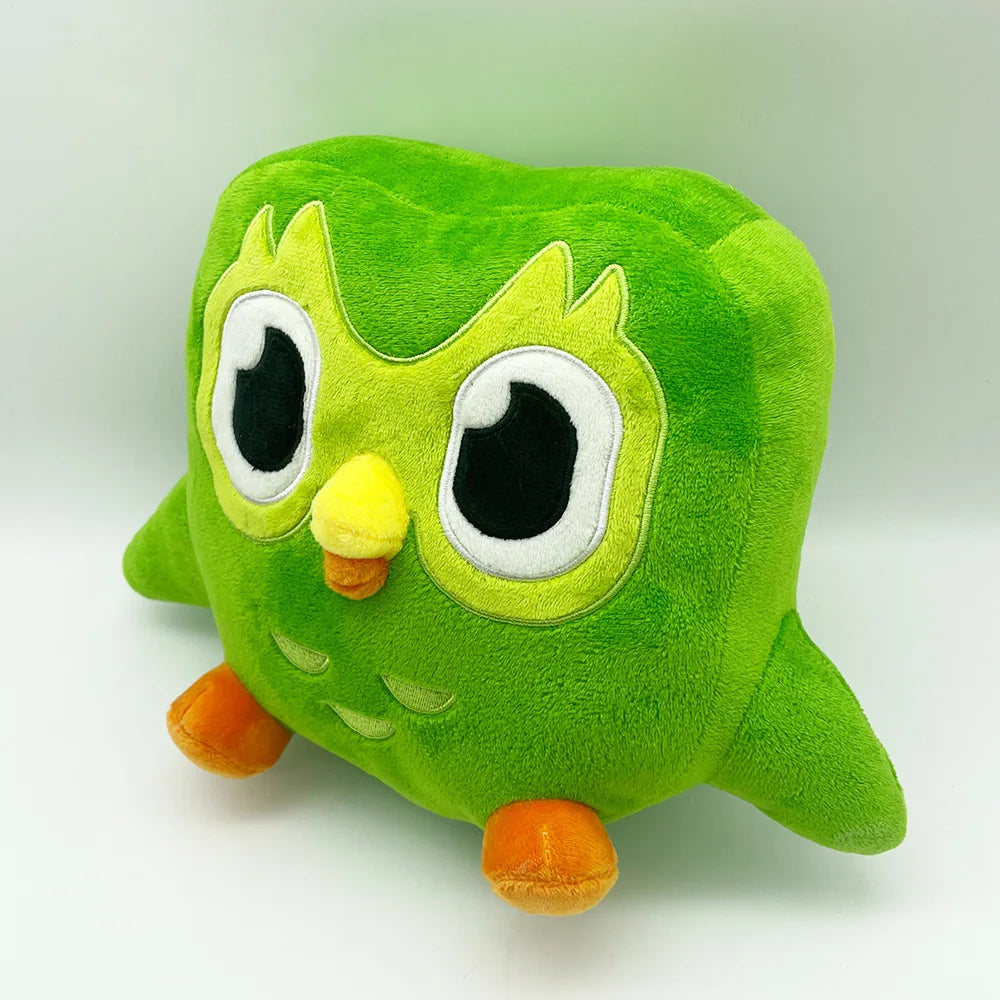 Coruja de Pelúcia Verde Divertida - Amigo dos Pequenos
