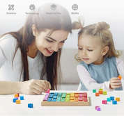 Tabuada Montessori de Madeira