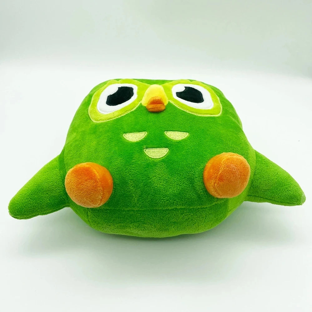 Coruja de Pelúcia Verde Divertida - Amigo dos Pequenos
