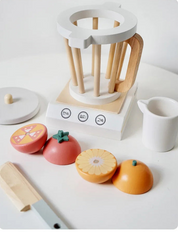 Cozinha de madeira fingir jogar brinquedo simulação máquina café de madeira torradeira misturador alimentos do bebê aprendizagem precoce brinquedos educativos