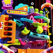 Brinquedo educacional montessori, pista multicamadas, jogo de aventura, trilho, bola de rolamento, modelo interativo, cérebro para crianças