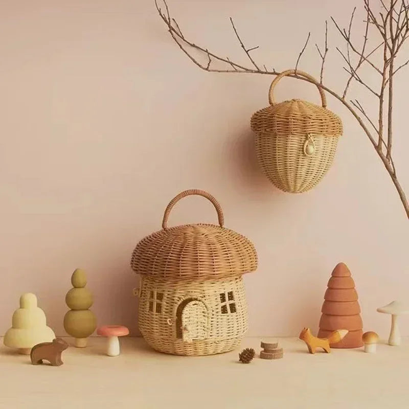 Cesta de Cogumelo para Crianças