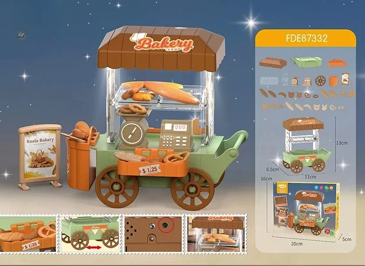 Brinquedo de Carrinho de Compras em Miniatura DIY