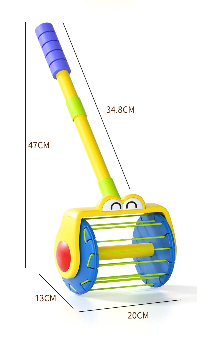 Aprendizagem criativa montessori educacional sino emissor coletor de poeira presentes para meninos meninas diy jogo treinamento cognição crianças brinquedos