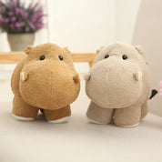 Pelúcia Hipopótamo e Elefante Kawaii - 20/25/35cm