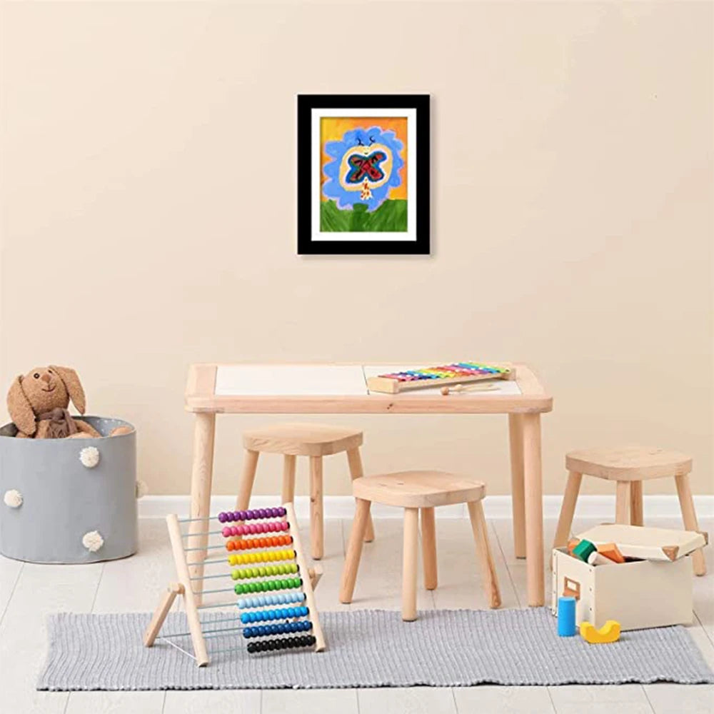 Molduras de arte para crianças, frente magnética aberta, exibição mutável, decoração de casa, quadro infantil para pôster, foto, desenho, pinturas, fotos, novo