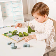 Bebê animal threading brinquedos de madeira empilhamento brinquedos blocos jogos de tabuleiro brinquedos de madeira bebê animal amarrando rosqueamento contas brinquedos presente