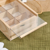 Kdis Outdoor Exploration Set Insects Plants Observation Box Wooden Cognitive Magnifying Glass Natural Forest Adventure Toys Gift