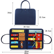 Placa Montessori de Atividades para Desenvolvimento Infantil