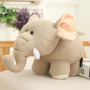 Pelúcia Hipopótamo e Elefante Kawaii - 20/25/35cm