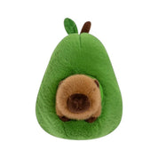 Grande Abacate Brinquedo De Pelúcia, Boneca Capivara, Capibala Travesseiro De Dormir, Presente De Férias Kawaii, Criativo Fruta Pano Boneca Almofada