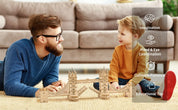 Quebra-Cabeça 3D de Madeira Modelos Torres Famosas
