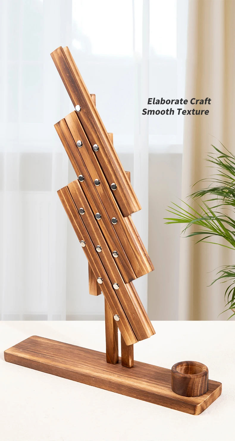 Brinquedo Educativo de Equilíbrio de Madeira Montessori