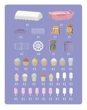 Brinquedo de Carrinho de Compras em Miniatura DIY
