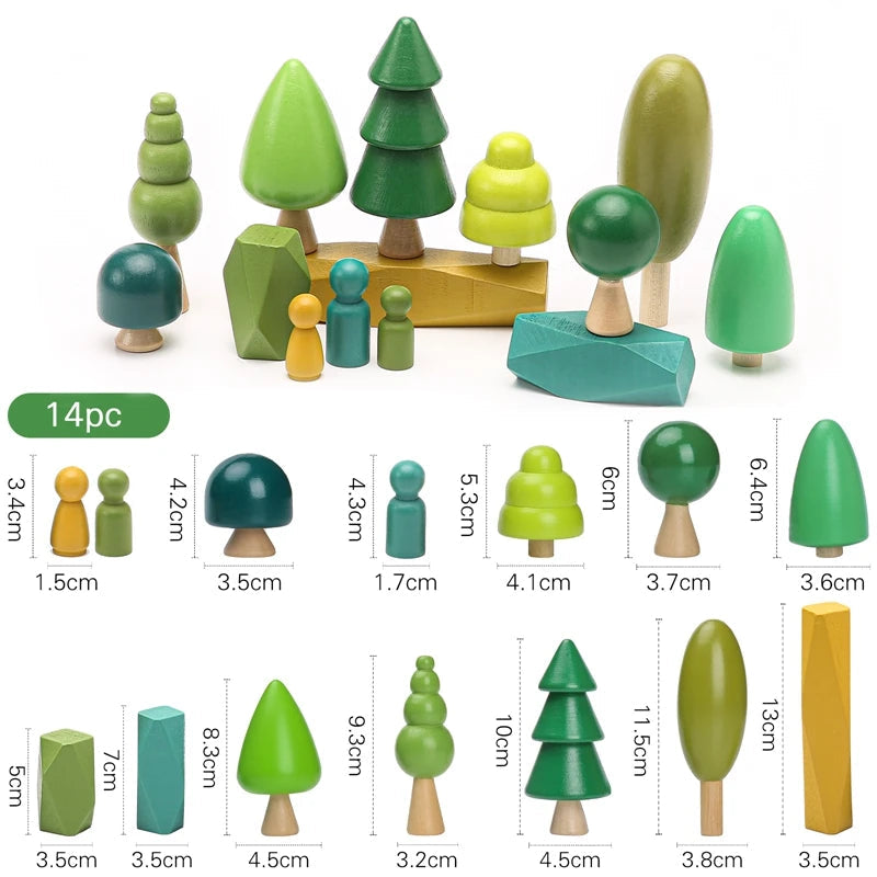 Quebra-cabeças jogo educativo montessori bebê feixe de equilíbrio jogo brinquedos para crianças estilo nórdico blocos de construção de madeira brinquedos para crianças