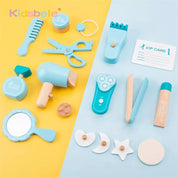 Kit Barbeiro Infantil de Madeira - Diversão e Criatividade