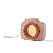 Bebê moda caleidoscópio brinquedos de madeira colorida câmera crianças de madeira montessori brinquedo aprendizagem precoce jogo educativo presentes