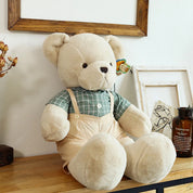 80cm bonito macio fresco casal urso brinquedos de pelúcia kawaii presente de natal travesseiro crianças brinquedos de pelúcia decoração do quarto ponto urso de pelúcia
