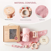 Kit Premium Presente Brinquedos de Banho para Bebês - 6 Peças