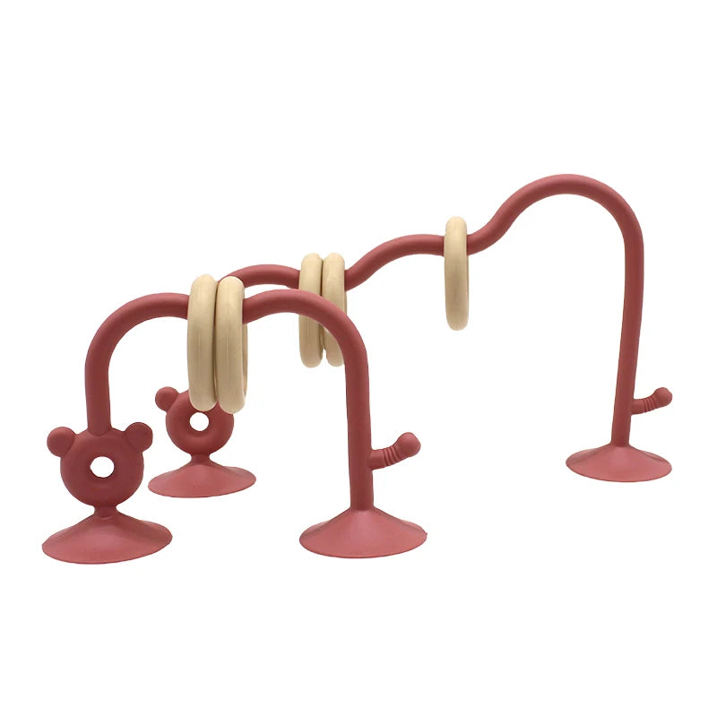 Brinquedo Montessori de Silicone para Desenvolvimento Infantil
