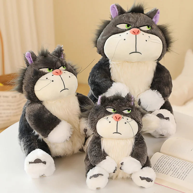 Gato de Pelúcia Kawaii 25-45 cm - Decoração e Presente Perfeito