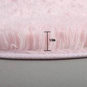Tapete de Pelúcia Redondo Fofo para Crianças - Conforto e Elegância