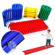Trilha de Equilíbrio Montessori para Desenvolvimento Sensorial Infantil