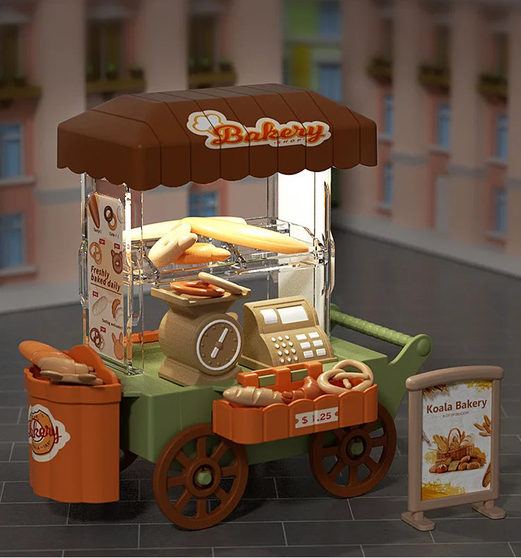 Brinquedo de Carrinho de Compras em Miniatura DIY